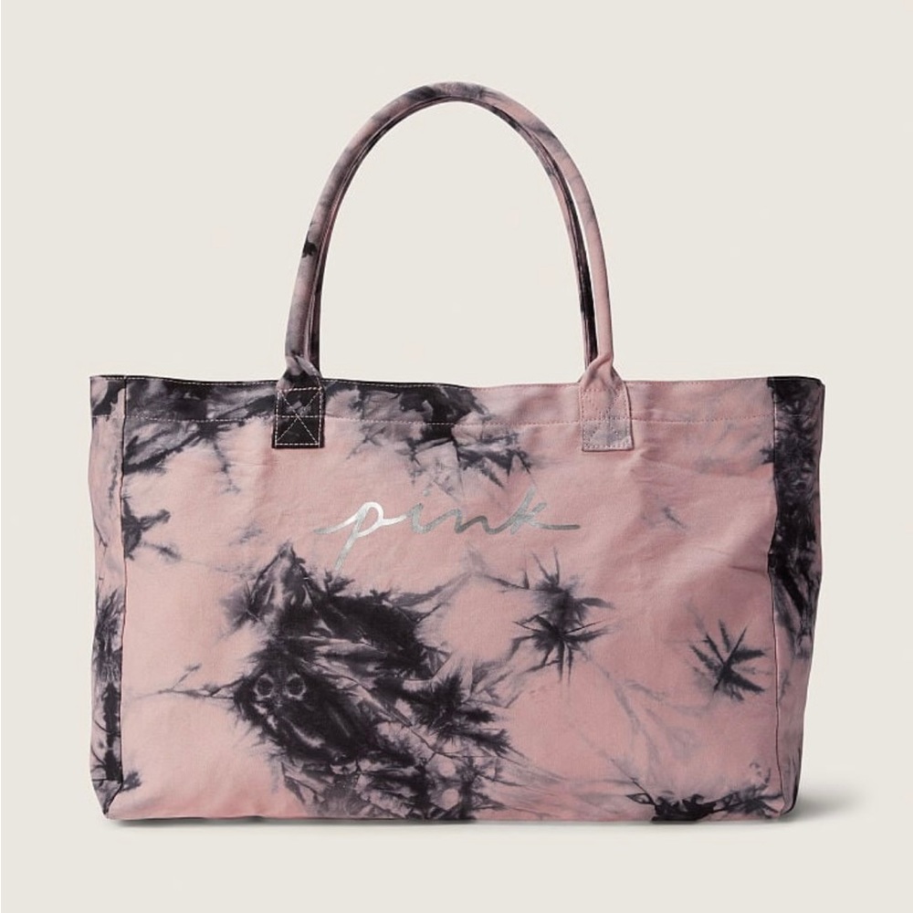 Pink Victoria’s Secret Canvas Tote (New with Tags)